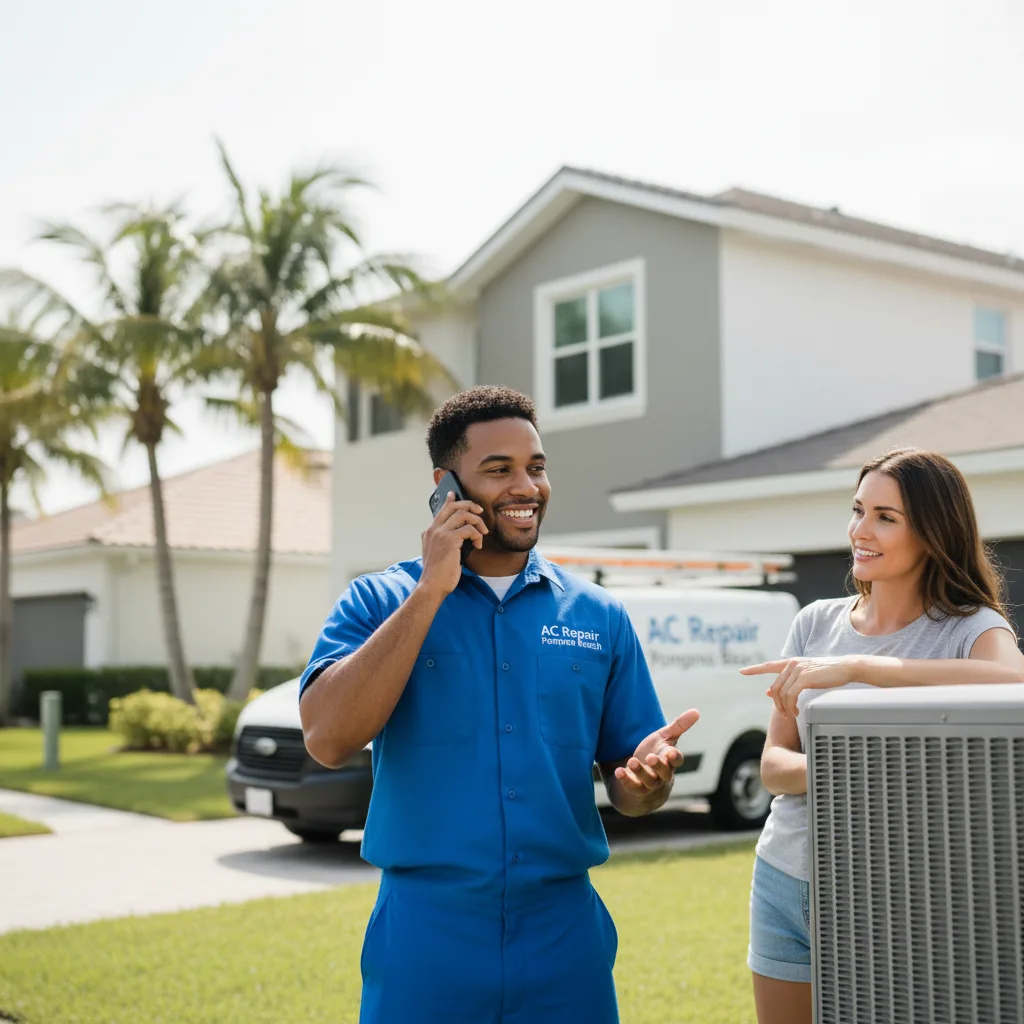 AC Repair Pompano Beach customer support in Port Bolivar